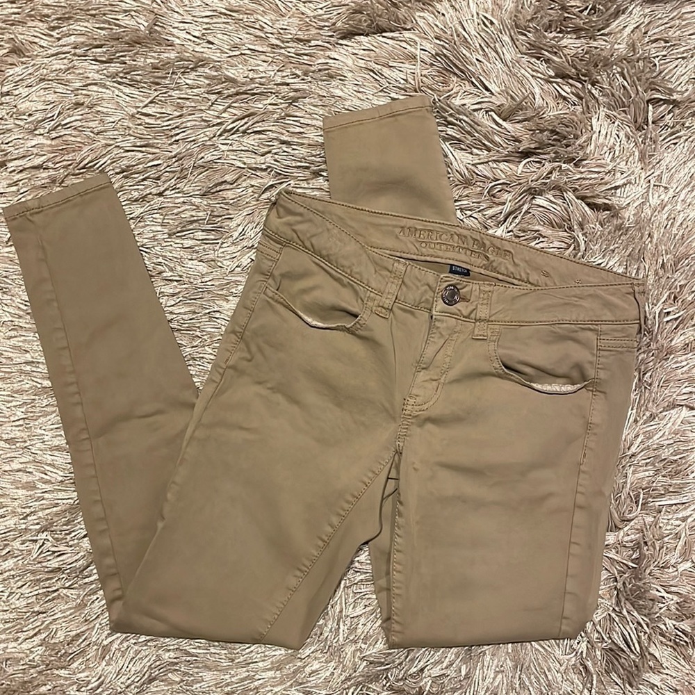 American Eagle‎ Stretch Tan Jegging